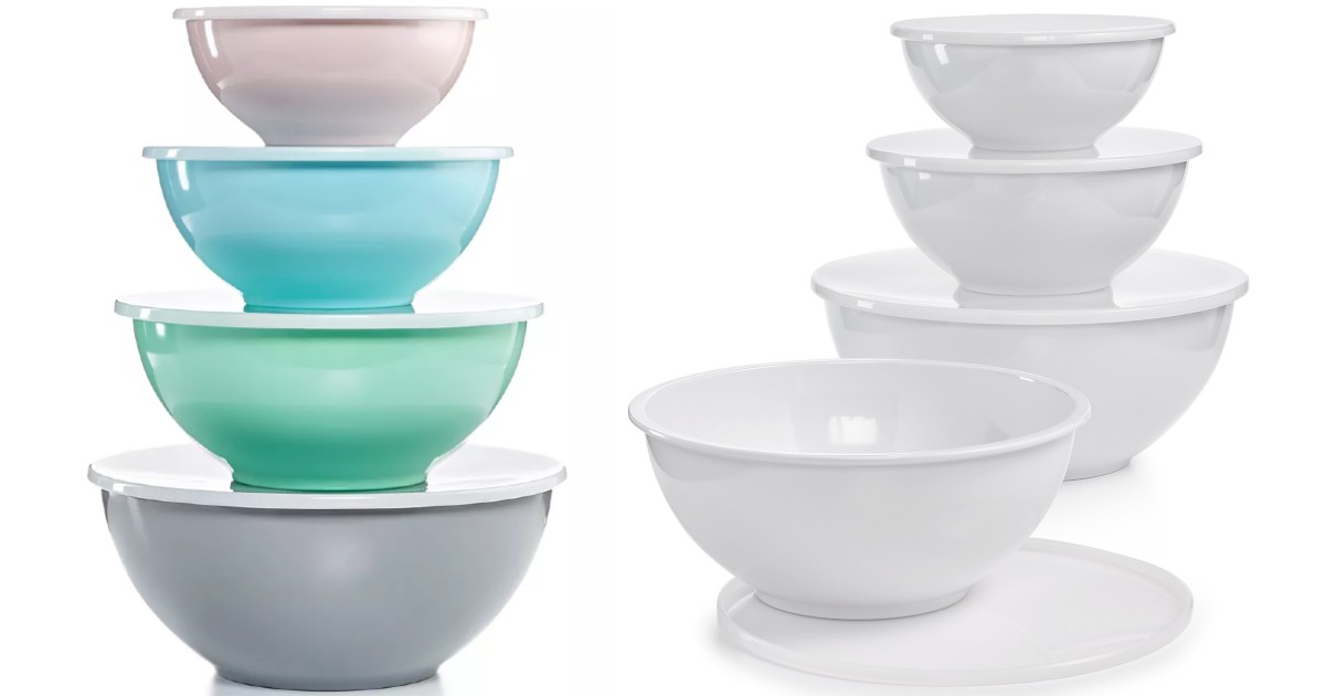 Martha Stewart 8-Piece Bowl Set w/ Lids