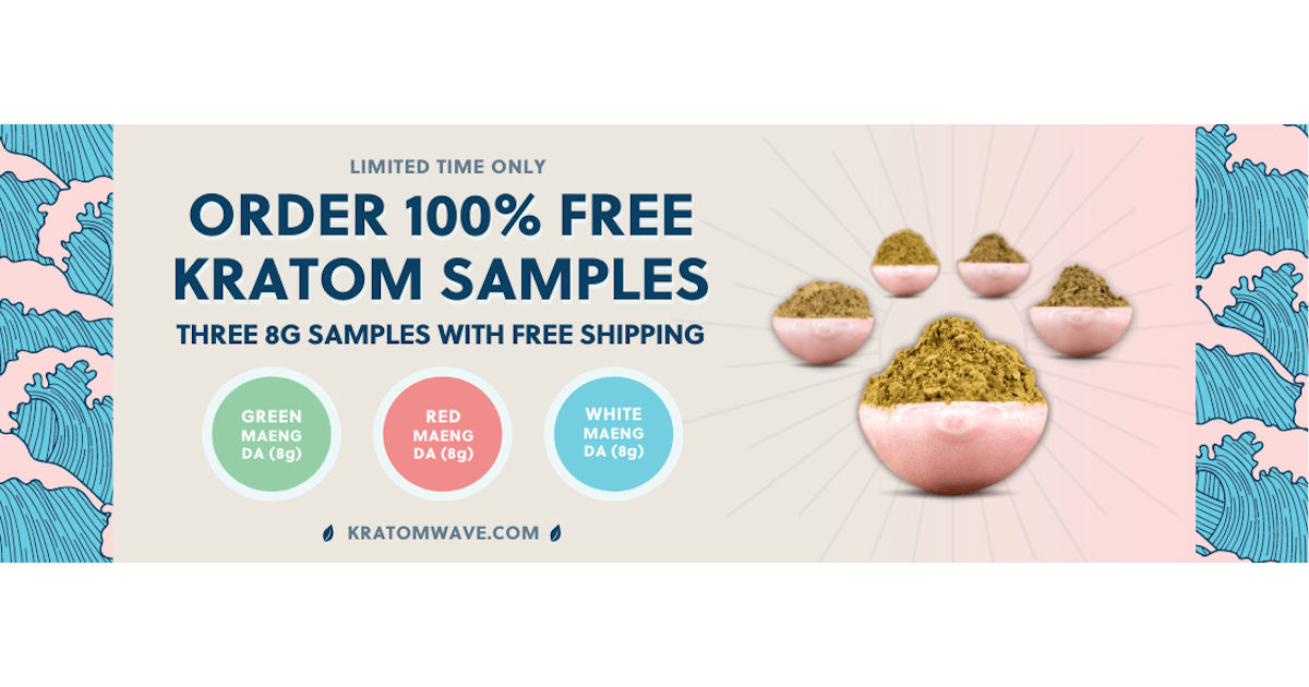 FREE Kratom Wave Sample Pack