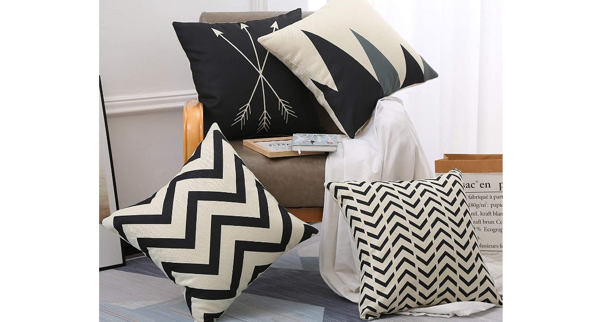 Decorative Modern Pillow Covers 1.68 Each with Coupon Codes Daily