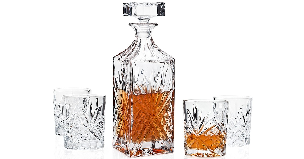 Godinger Dublin 5Piece Whiskey Set ONLY 20.99 (Reg 60) Daily Deals