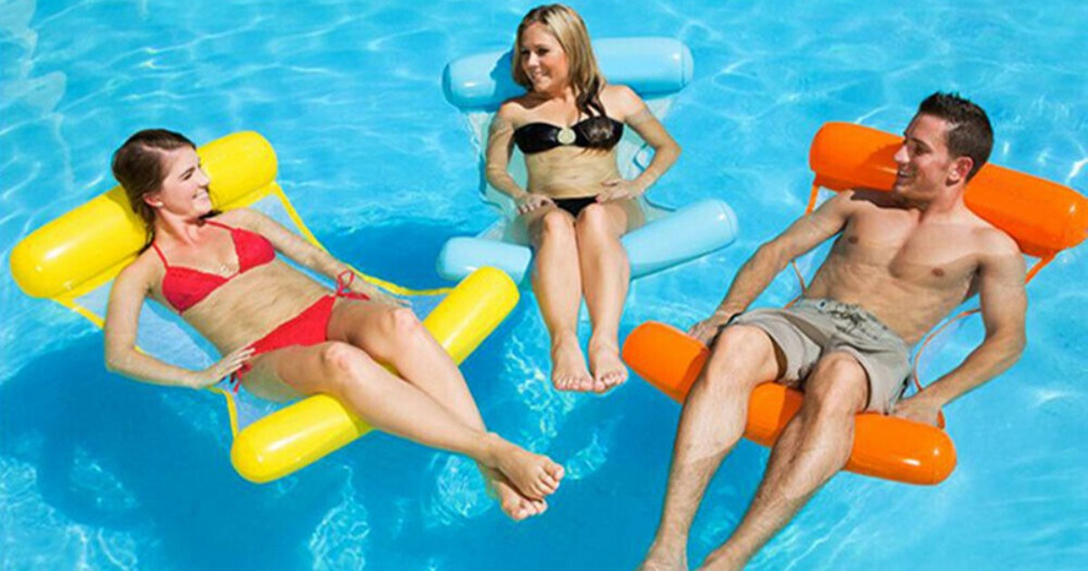Inflatable Hammock for Pool