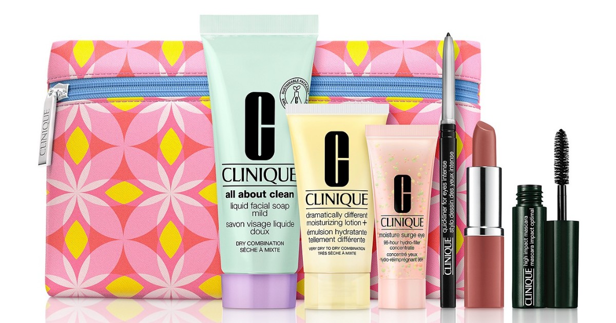 FREE Clinique 7Piece Gift Set with 31 Purchase at Macy's Daily