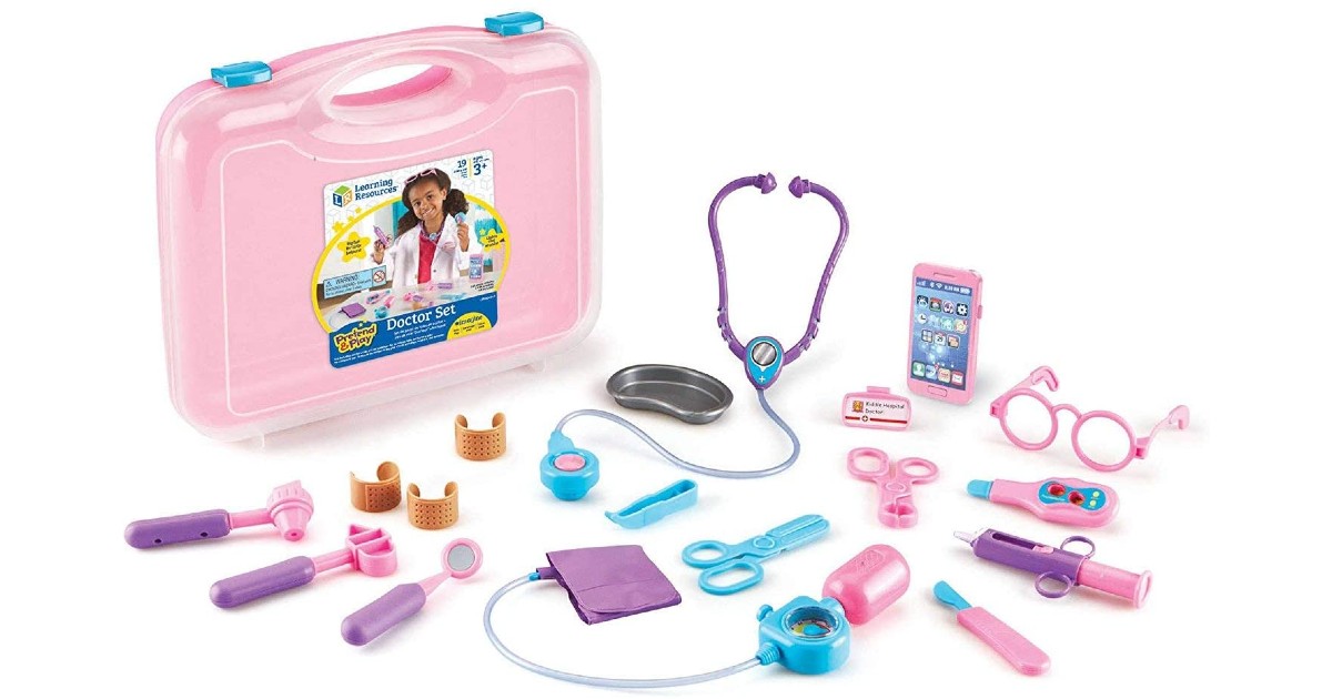Learning Resources Pretend & Play Doctor Kit ONLY $17 (Reg. $40)