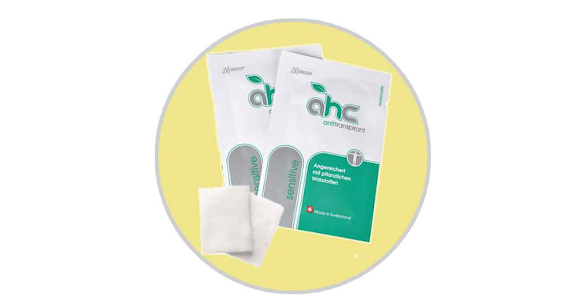 FREE AHC Sensitive Antiperspirant Pads Sample Pack
