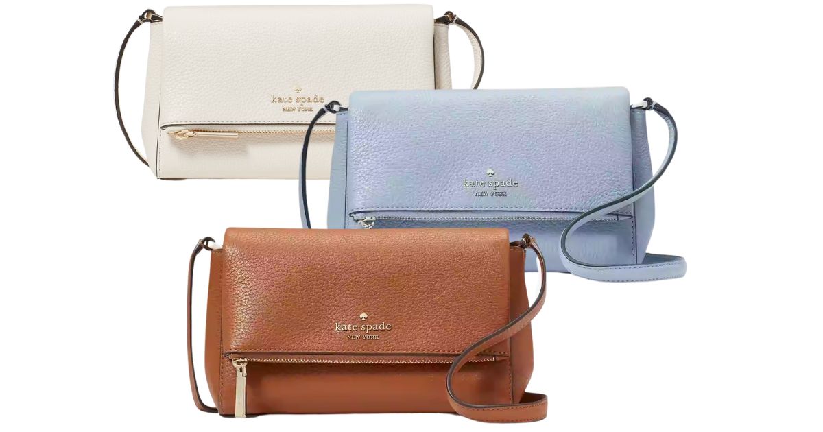 kate spade leila mini flap crossbody