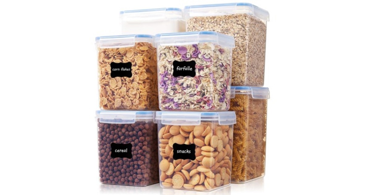 Vtopmart 8-Piece Food Storage Containers