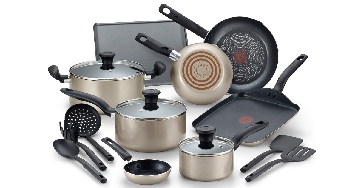 T-Fal Culinaire 16-Pc Cookware Set