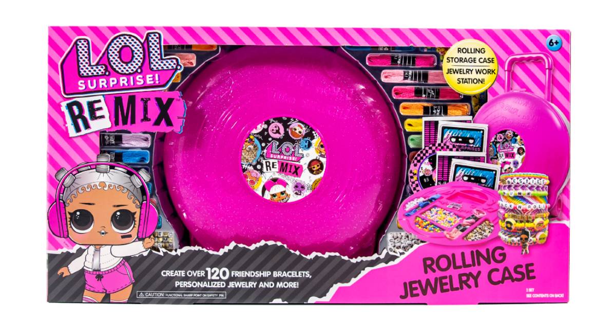 LOL Surprise! REMIX Rolling Jewelry Case ONLY $10.88 (Reg. $20)