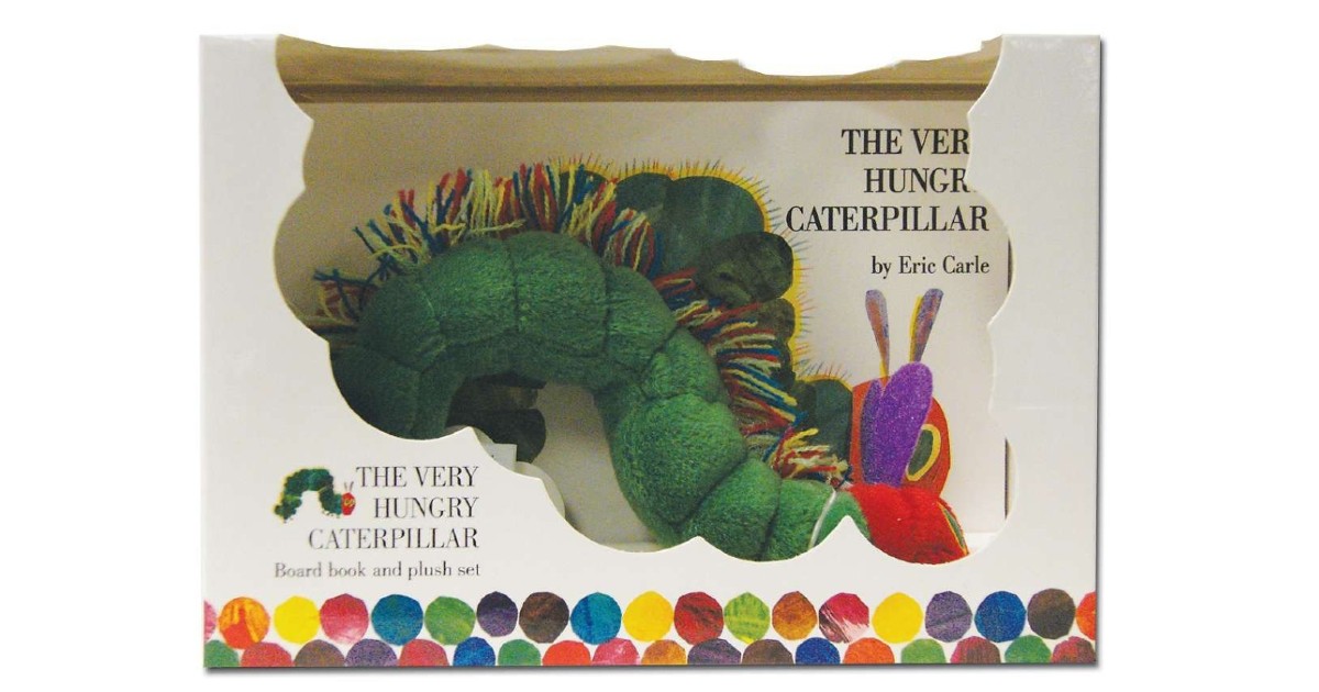 very hungry caterpillar book and plush