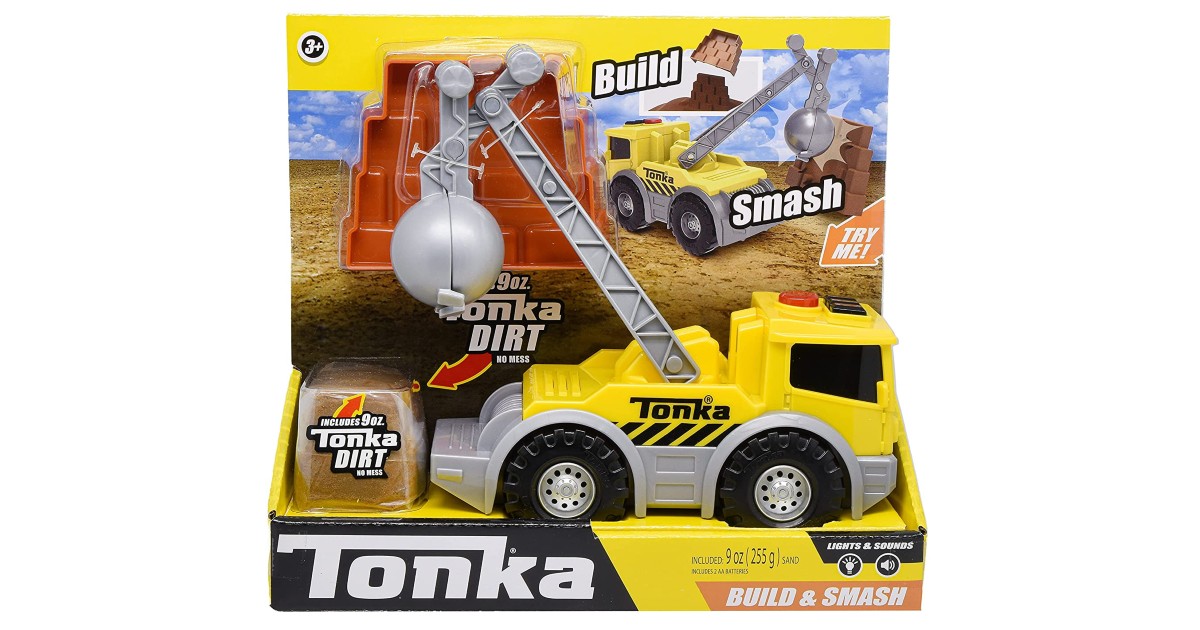 Tonka Build & Smash Truck on Amazon