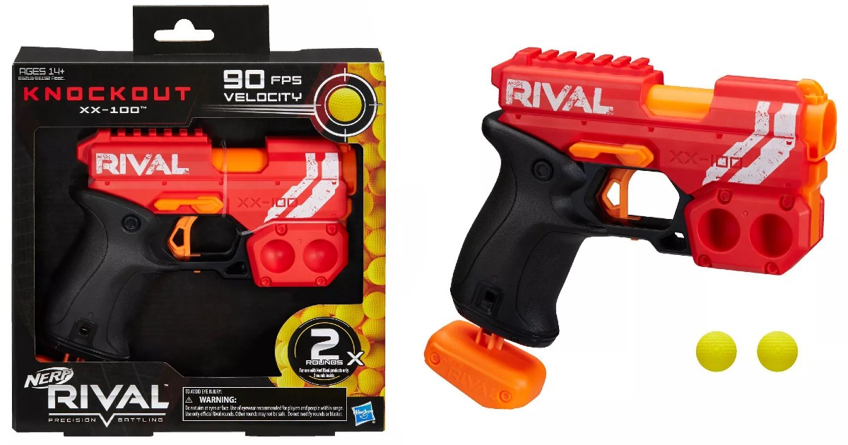 NERF Rival Blaster ONLY $4.99.