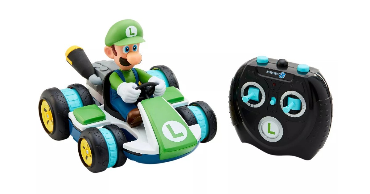 Nintendo Mini RC Luigi Racer ONLY $19.99 (Reg. $40)