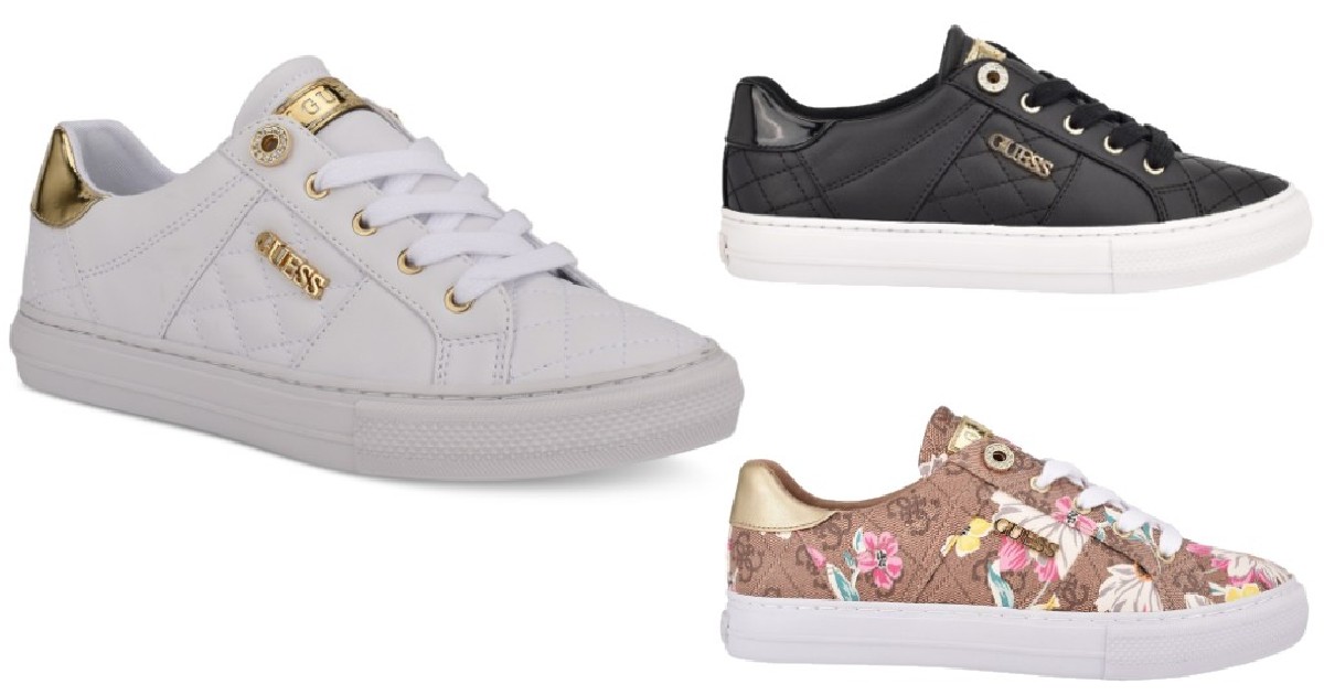 GUESS Women's Loven Casual Sneakers at Macy's