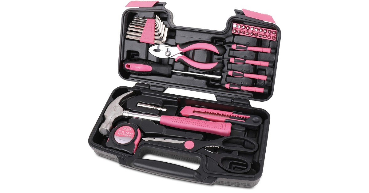 Household 39-Piece Tool Set with Case