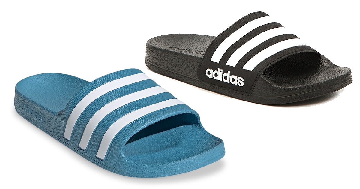 Adidas Slides as Low as 15.99 at DSW + Free Shipping Daily Deals