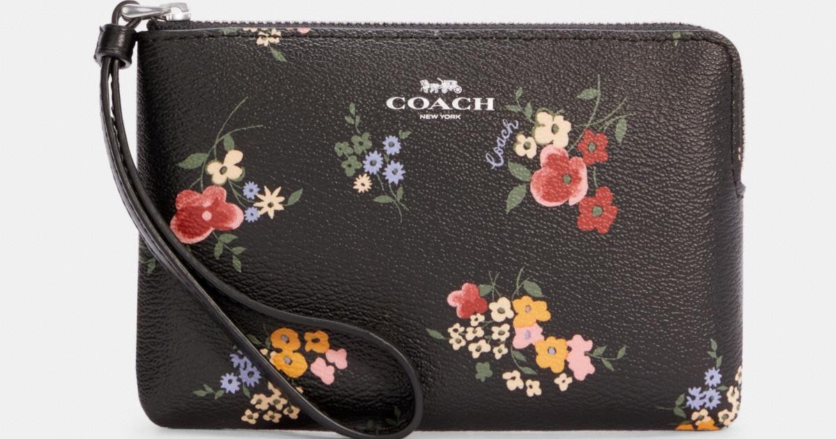 Coach Wildflower Wristlet ONLY 25 (Reg. 78) Free Shipping Daily