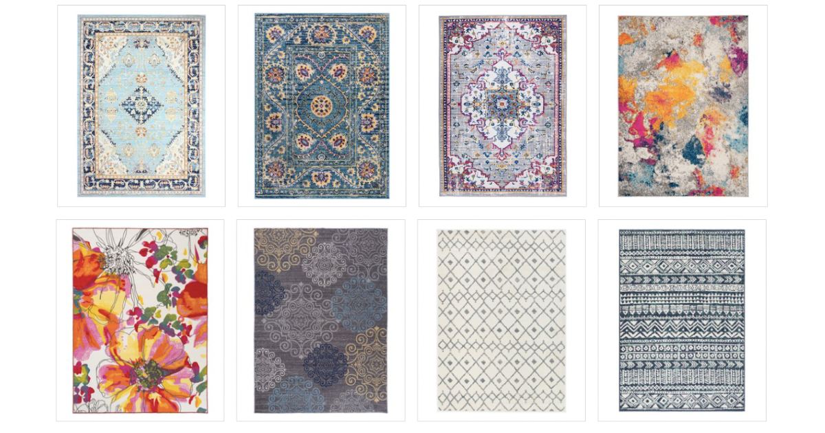 Area Rugs Up to 85% Off + Extra 15% Off