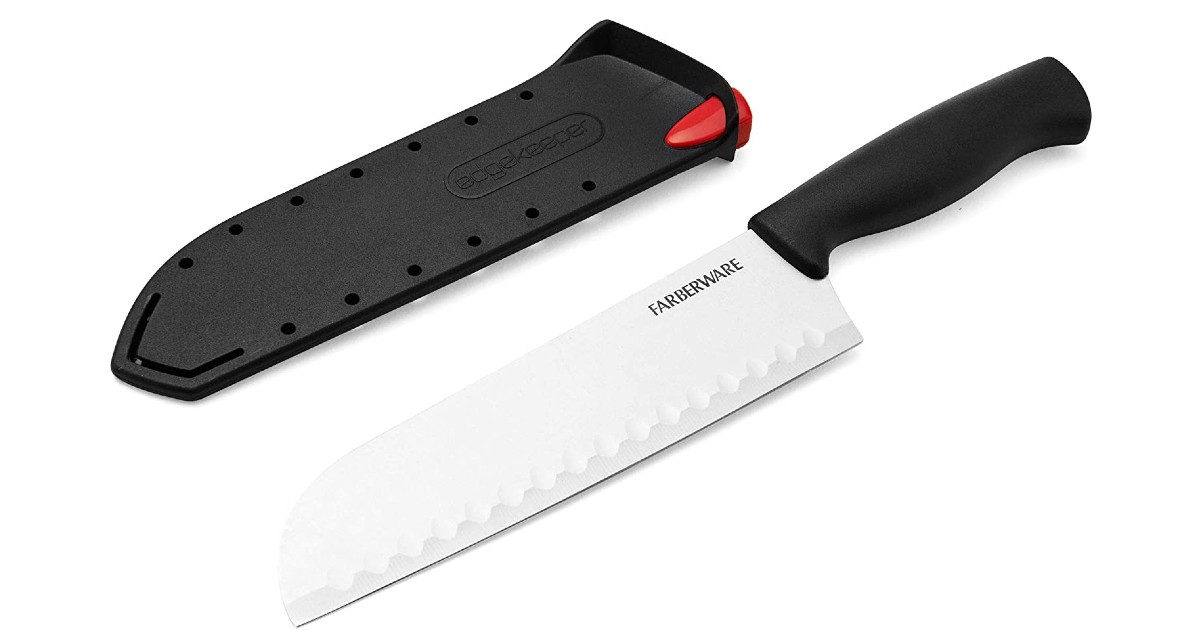 Farberware EdgeKeeper Santoko Knife ONLY $8.41 (Reg. $15)