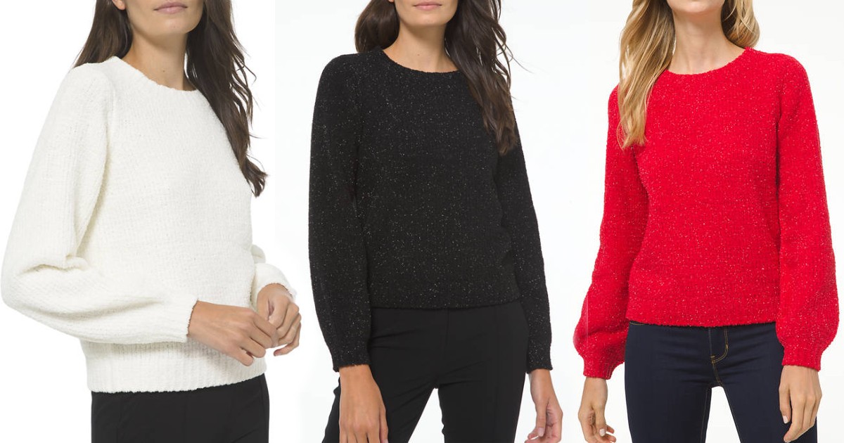 Michael Kors Plus Size Crew Neck Lurex