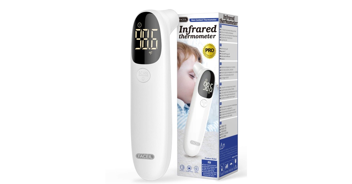 Forehead Thermometer ONLY $9.99 (Reg. $20)