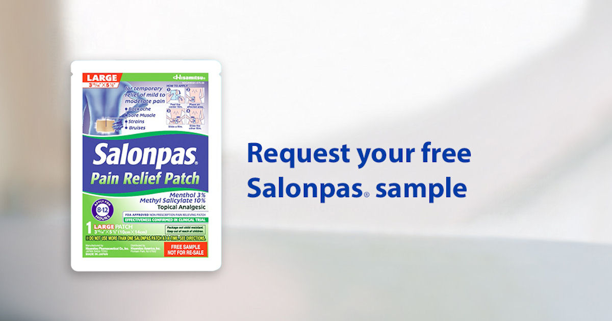 FREE Sample of Salonpas Pain R...