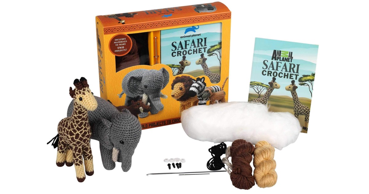 Animal Planet Safari Crochet on Amazon