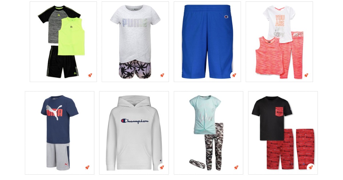 65% Off Kids Active Wear Clothing + Free Shipping at $45