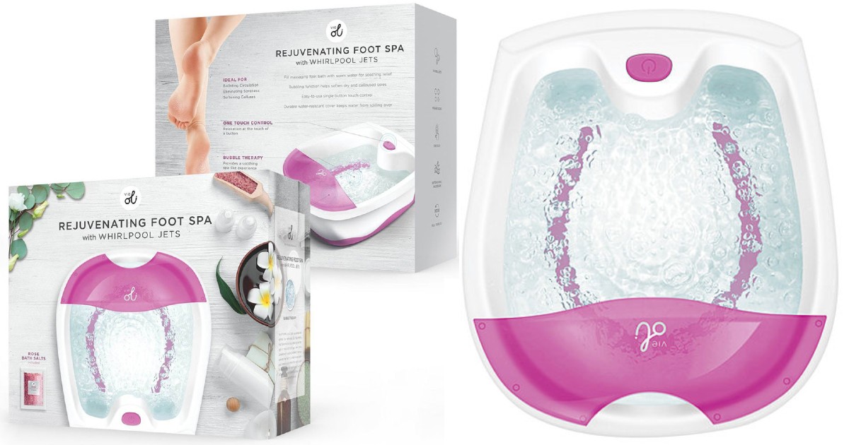 Vie Oli Foot Bath ONLY 22.49 at JCPenney (Reg 60) Deals & Coupons