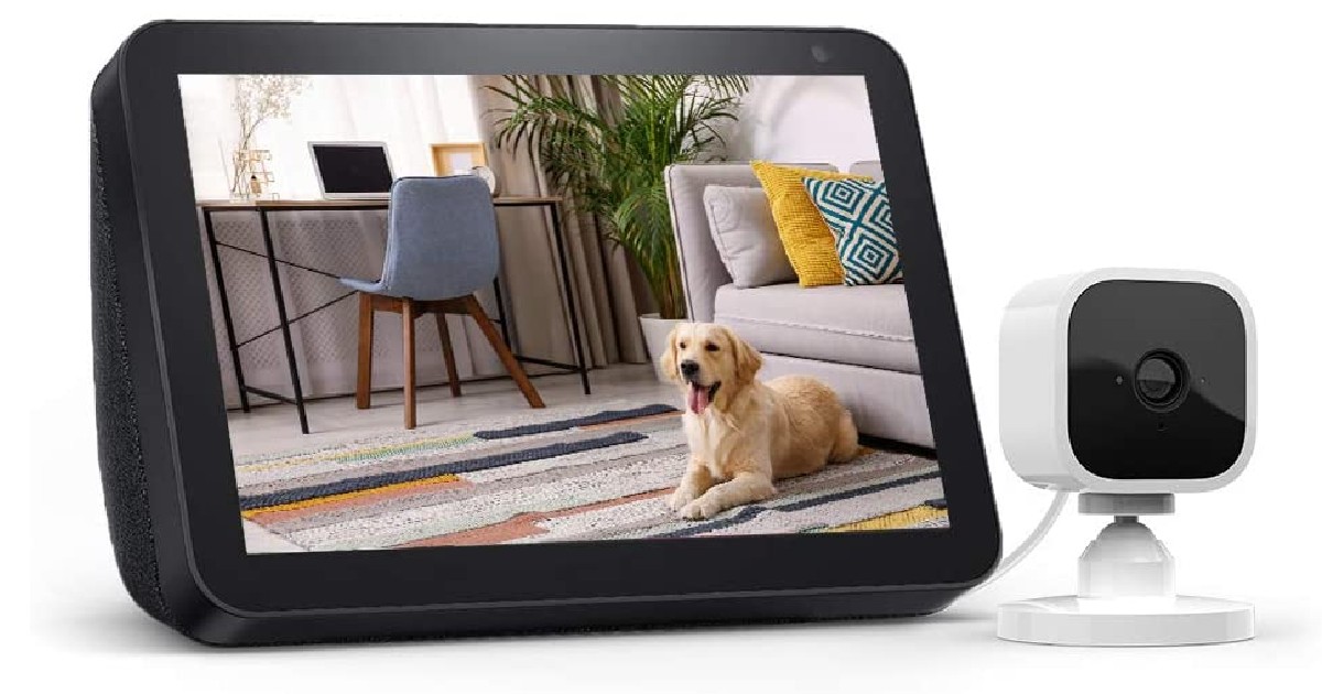 Echo Show 8 with Blink Security Camera ONLY $84.99 (Reg. $165)