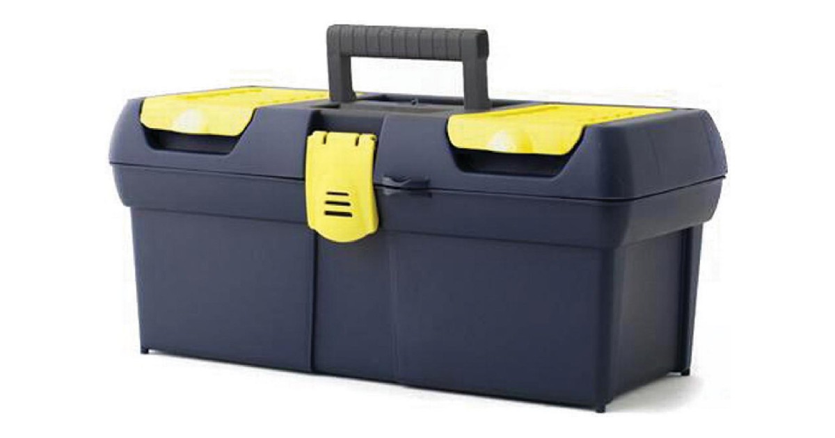 Stanley One-Latch 16-Inch Toolbox ONLY $9.00 (Reg. $19)