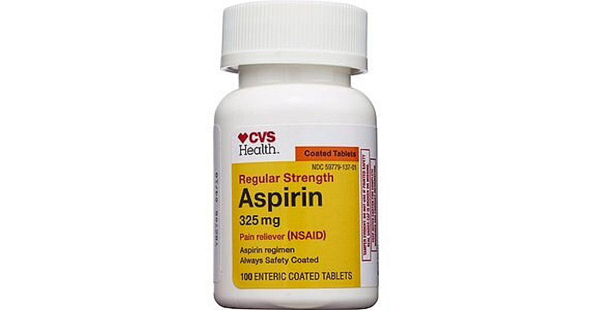 Free Bottle of CVS Health Aspirin at CVS Free Product Samples