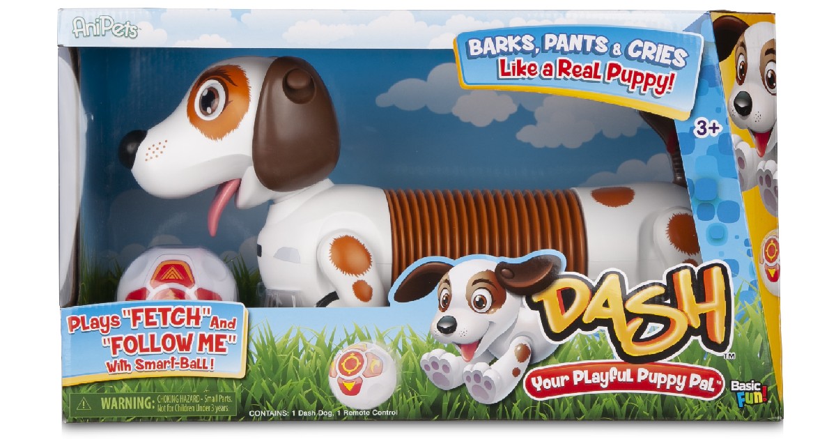 Dash Playful Puppy Pal Electronic Pet ONLY $19.97 (Reg. $50)