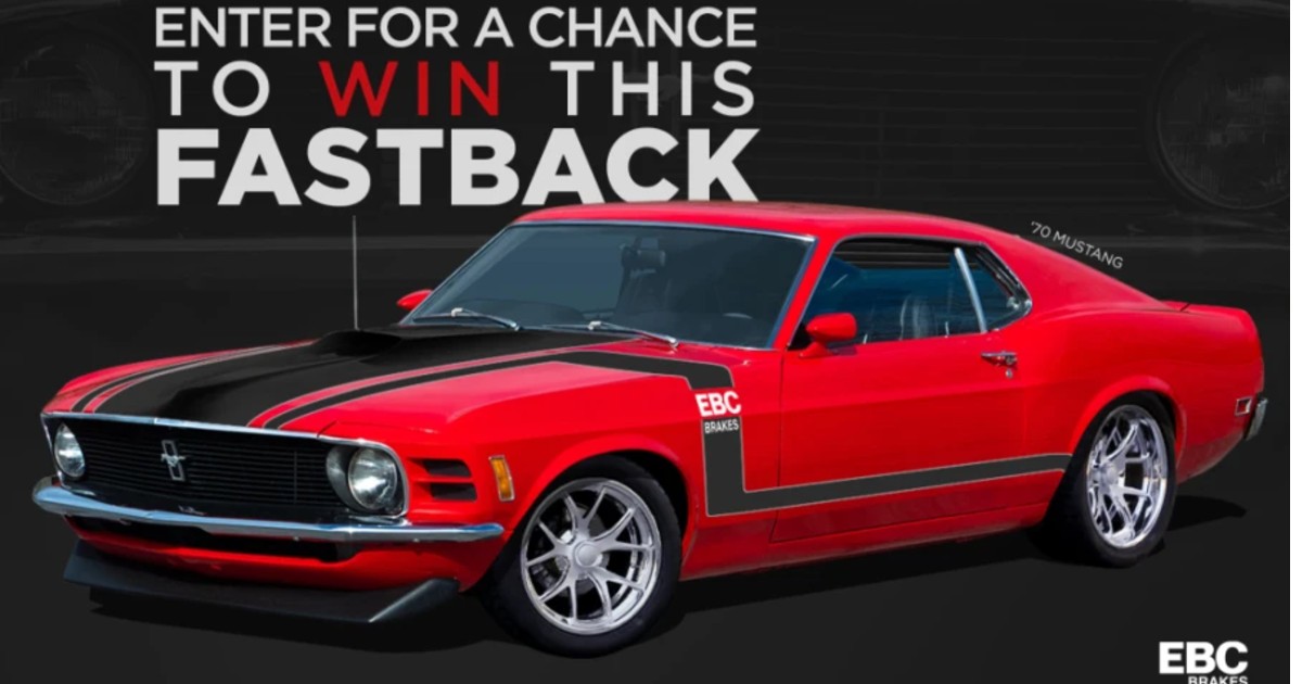 The EBC Brakes Muscle Car Sweepstakes
