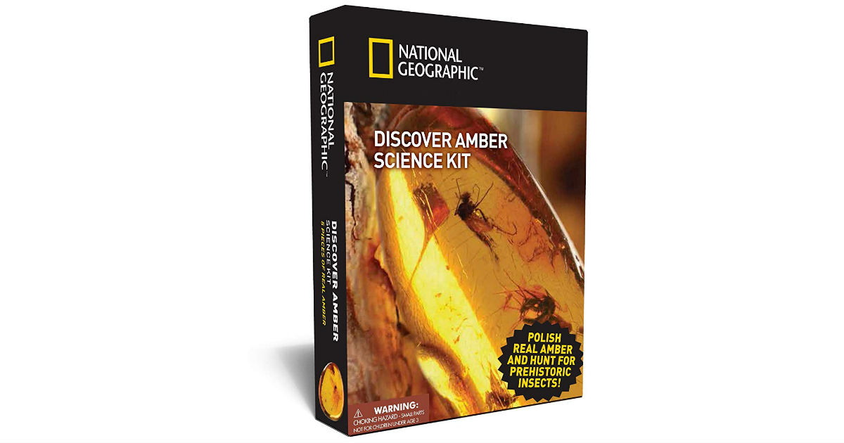 National Geographic Amber Exploration Kit ONLY $14.99 (Reg. $35)