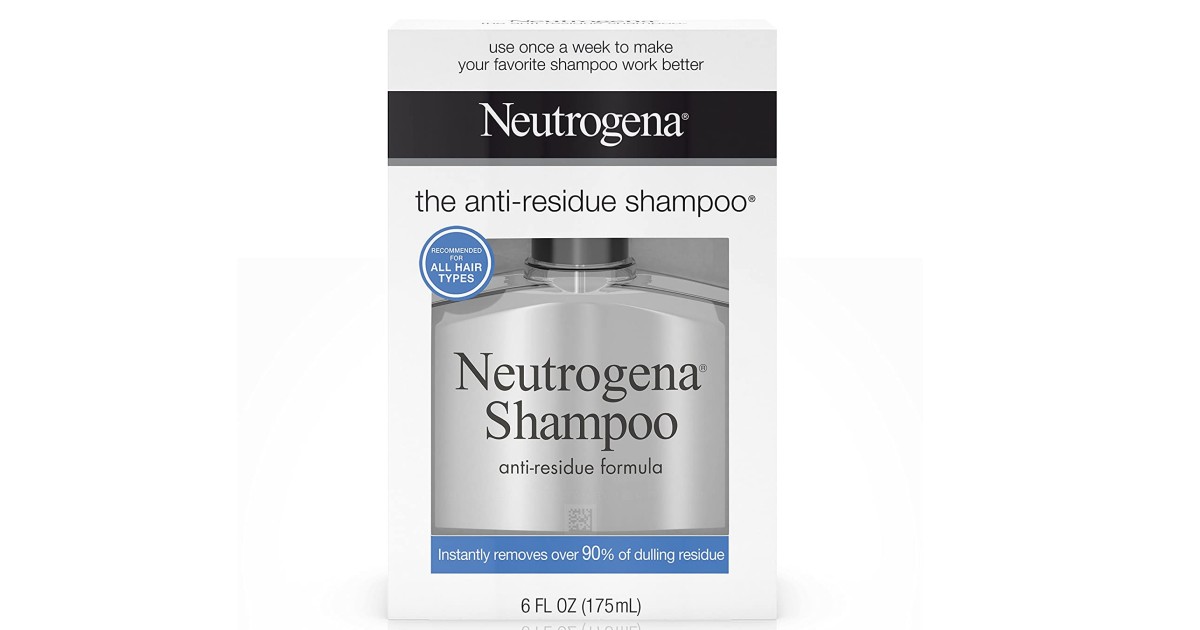 Neutrogena Anti-Residue Shampoo ONLY $4.93 (Reg. $9)