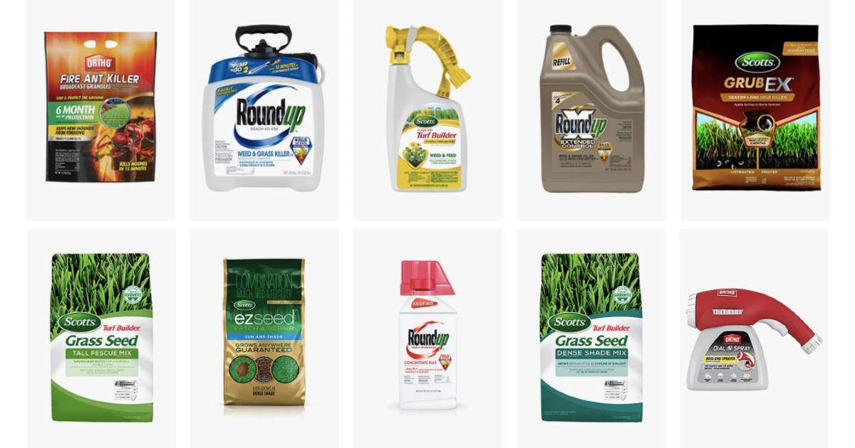 Save up to 58% on Scotts Gardening Products