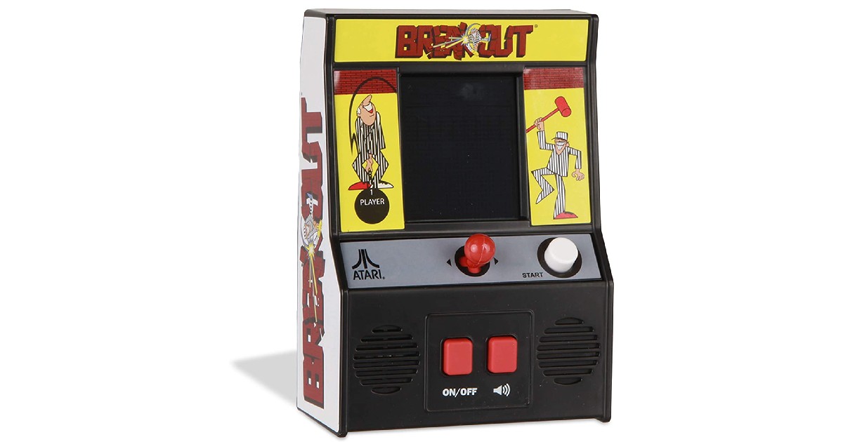 Arcade Classics Breakout 4C Retro Mini Arcade Game 