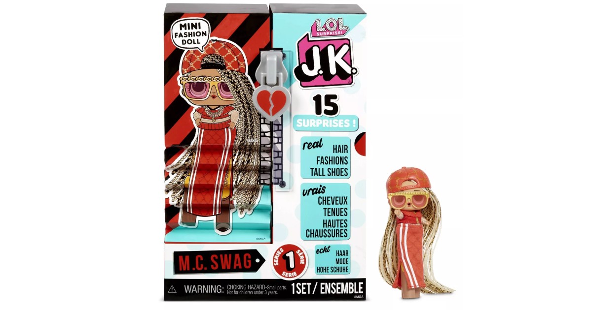 L.O.L. Surprise! JK M.C. Swag Fashion Doll ONLY $8.44 (Reg. $17)