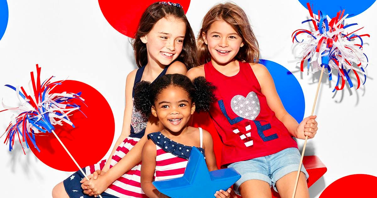 50% Off 4th of July Clothes for Baby & Kids + Free Shipping