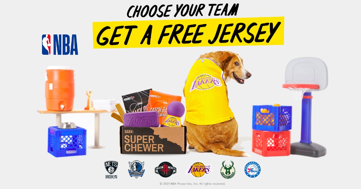 Limited Edition NBA Box and FREE Team Jersey from Super Chewer