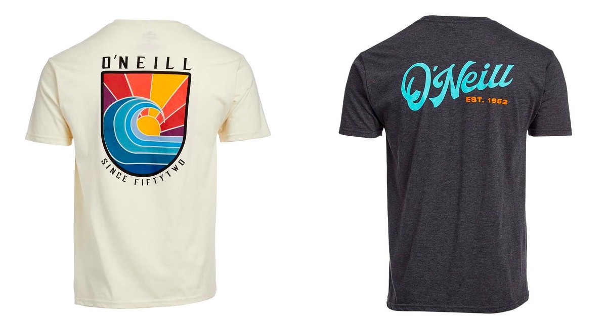 Graphic Tees by O'Neill ONLY $9.99 (Reg. $26)