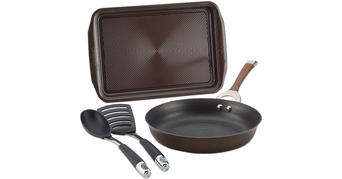 Circulon 4Piece Cookware Set ONLY 34.93 Shipped (Reg 120) Daily