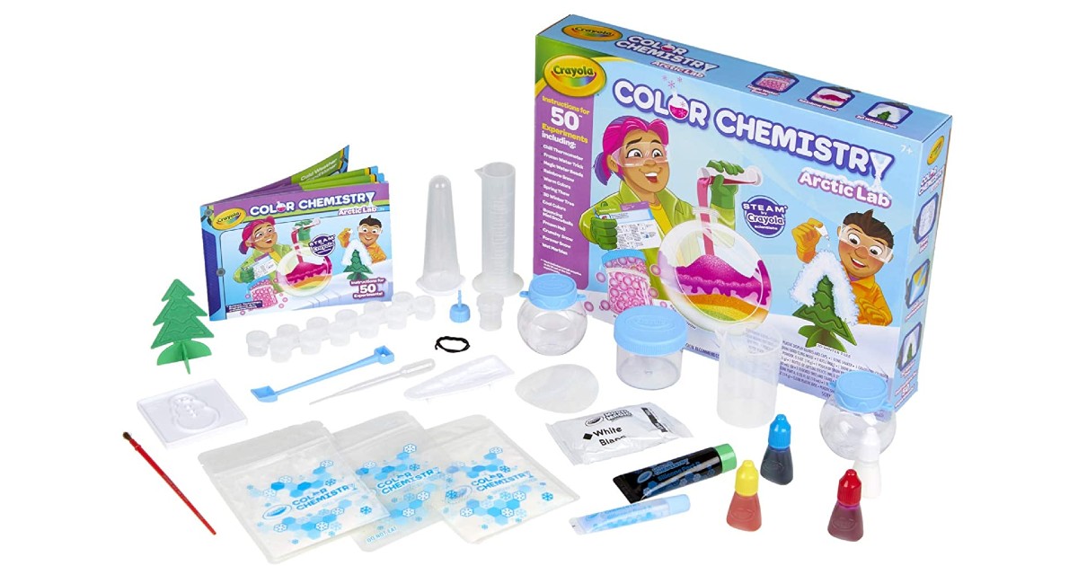 Crayola Arctic Color Chemistry Set ONLY $17.00 (Reg. $25)