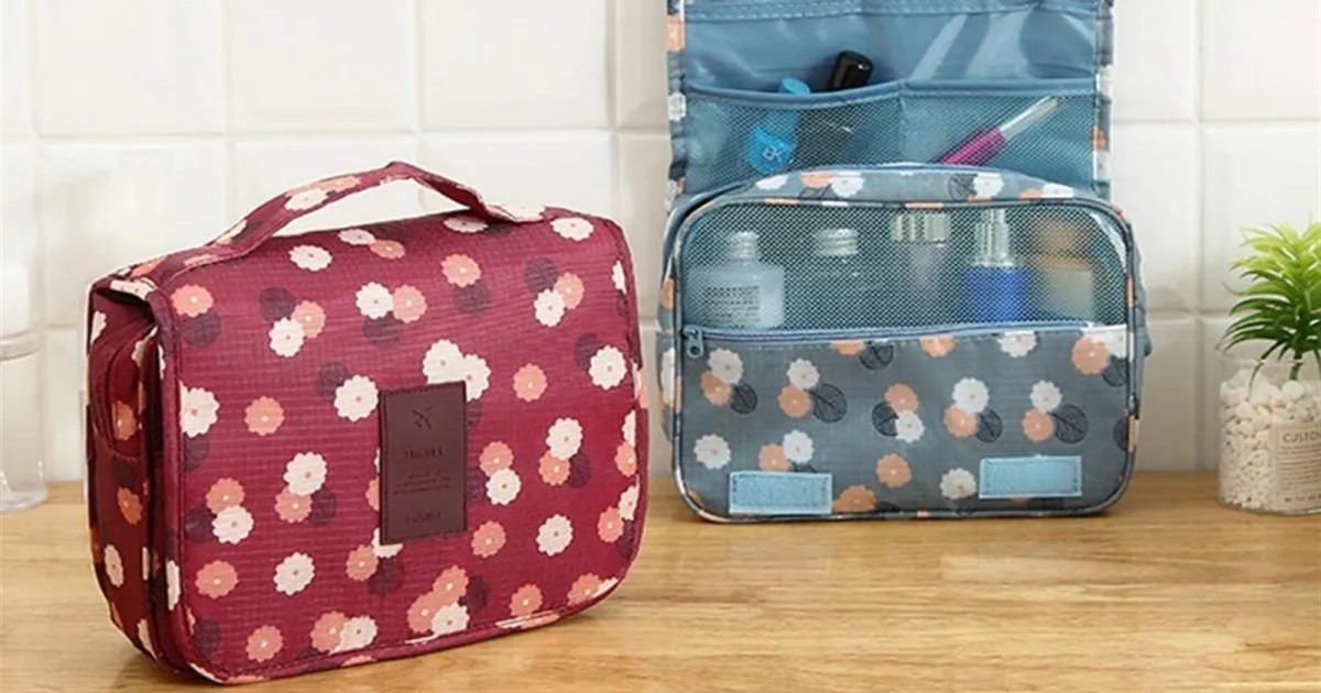 B2G1 Free Hanging Cosmetic Bags ONLY $5.99 Each (Reg. $20)