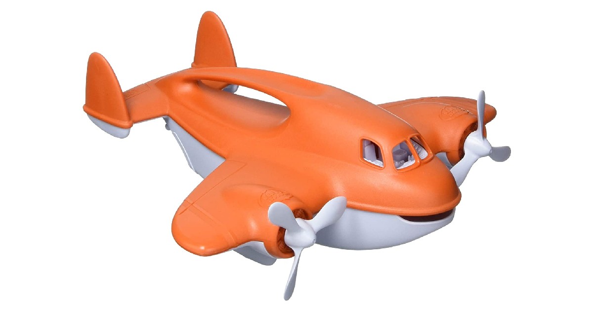 Green Toys Fire Plane on Amazon