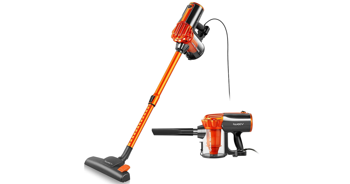 Lightweight Stick Vacuum ONLY 39 (Reg 60) w/ Coupon Code Daily Deals & Coupons