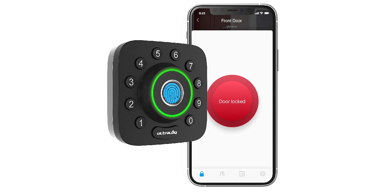 Save 48 on Smart Lock UBolt Pro 6in1 Keyless Entry Door Lock