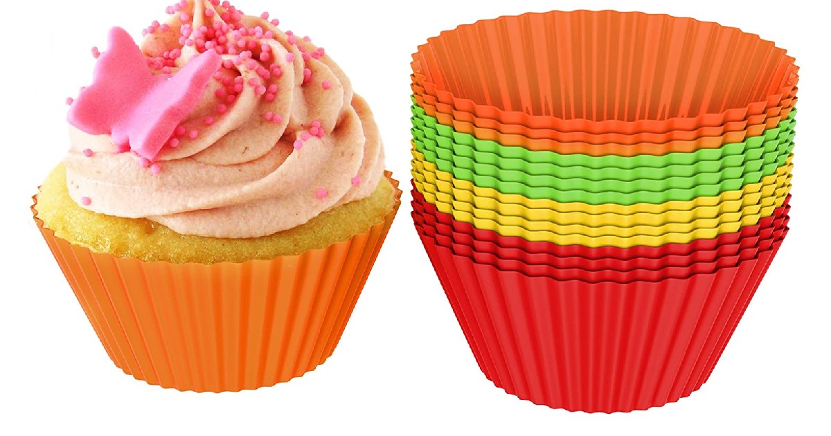 Silicone Baking Cups 24-Count ONLY $7.67 (Reg. $15)