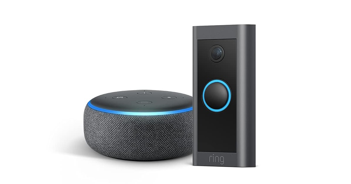 Ring Video Doorbell & Echo Dot ONLY $41.99 (Reg. $100)