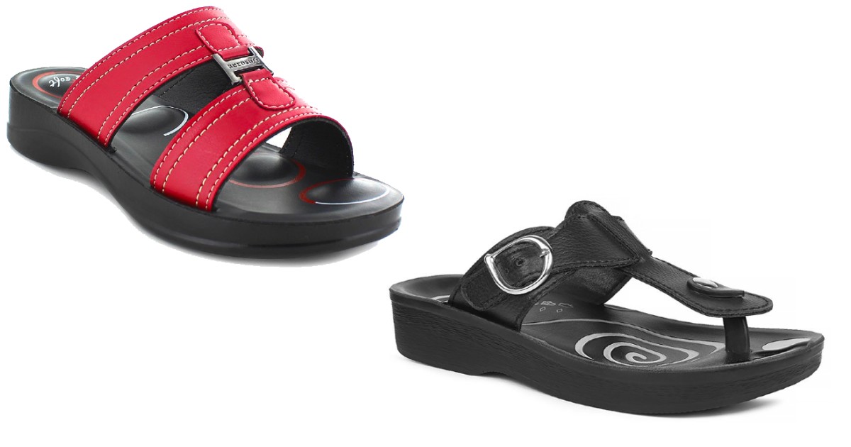 One Day Only: Aerosoft Comfort Sandals ONLY $13.59